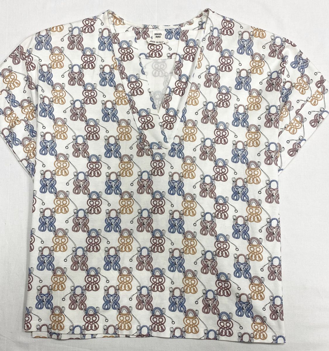 Футболка Hermes размер 36 цена 39 138 руб