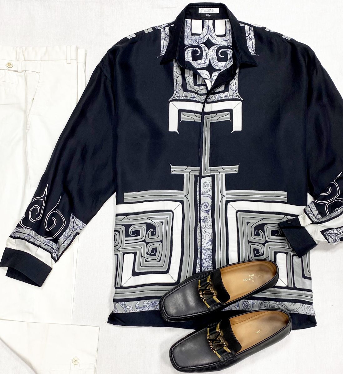 #mechtamen Рубашка Versace размер 16/41 цена 15 655 рубБотинки Ysl размер 46/48 цена 12 524 рубМокасины Louis Vuitton размер 42 цена 23 483 руб