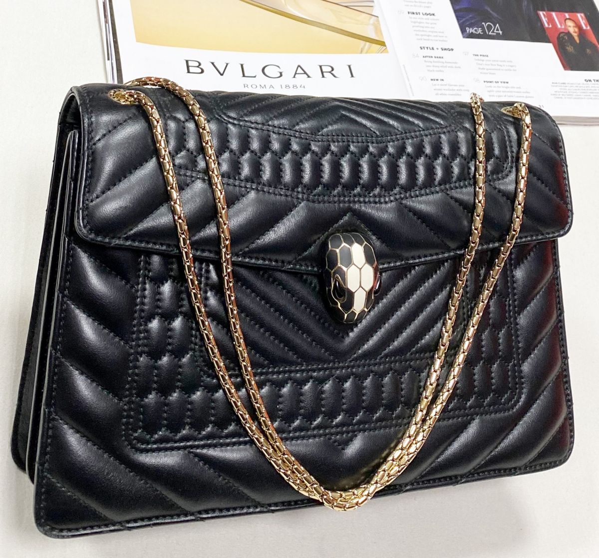 Сумка Bvlgari размер 25/20 цена 78 275 руб