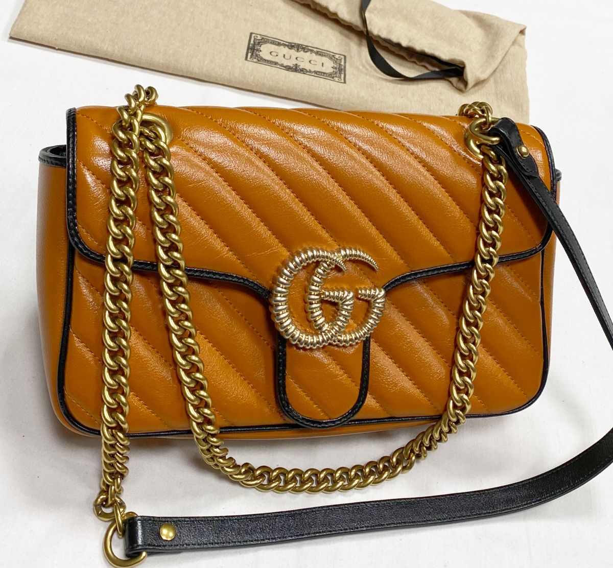 Сумка Gucci размер 25/15 цена 78 275 руб