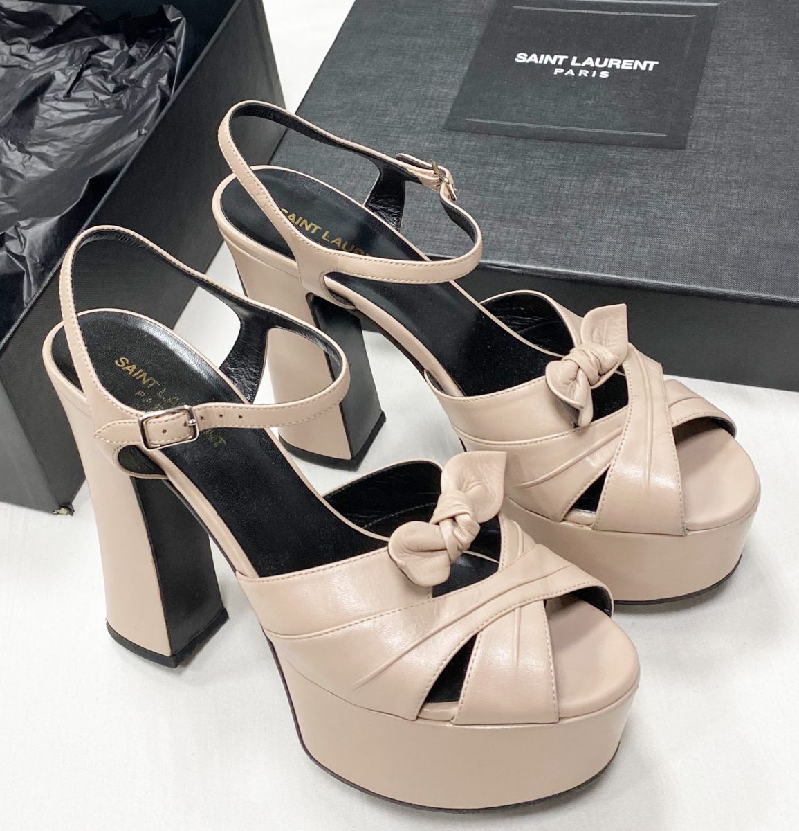 Босоножки Saint Laurent размер 39 цена 23 483 руб