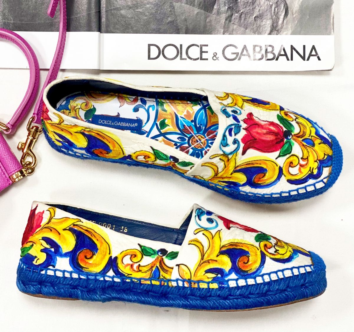 Эспадрильи Dolce Gabbana размер 38 цена 15 655 руб 