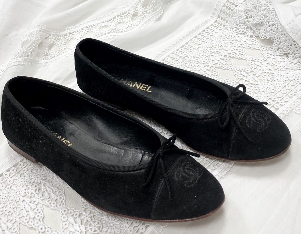 Балетки Chanel размер 39.5 цена 15 655 руб