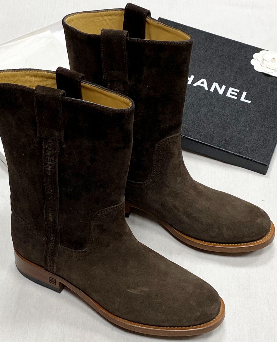 Сапоги/ замша / Chanel размер 40 цена 23 483 руб
