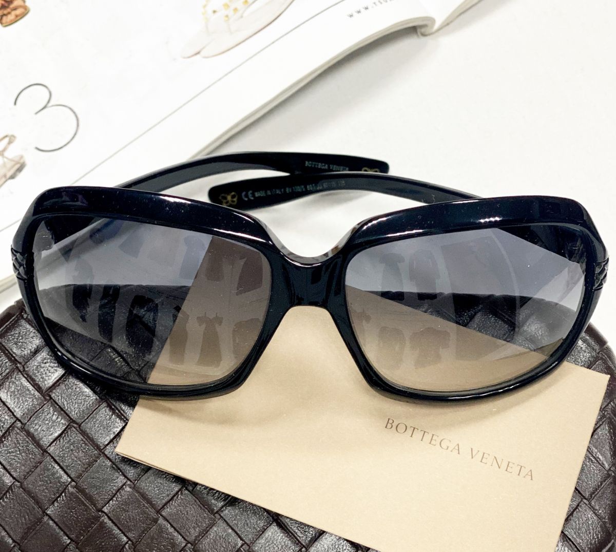 Очки Bottega Veneta цена 7 828 руб
