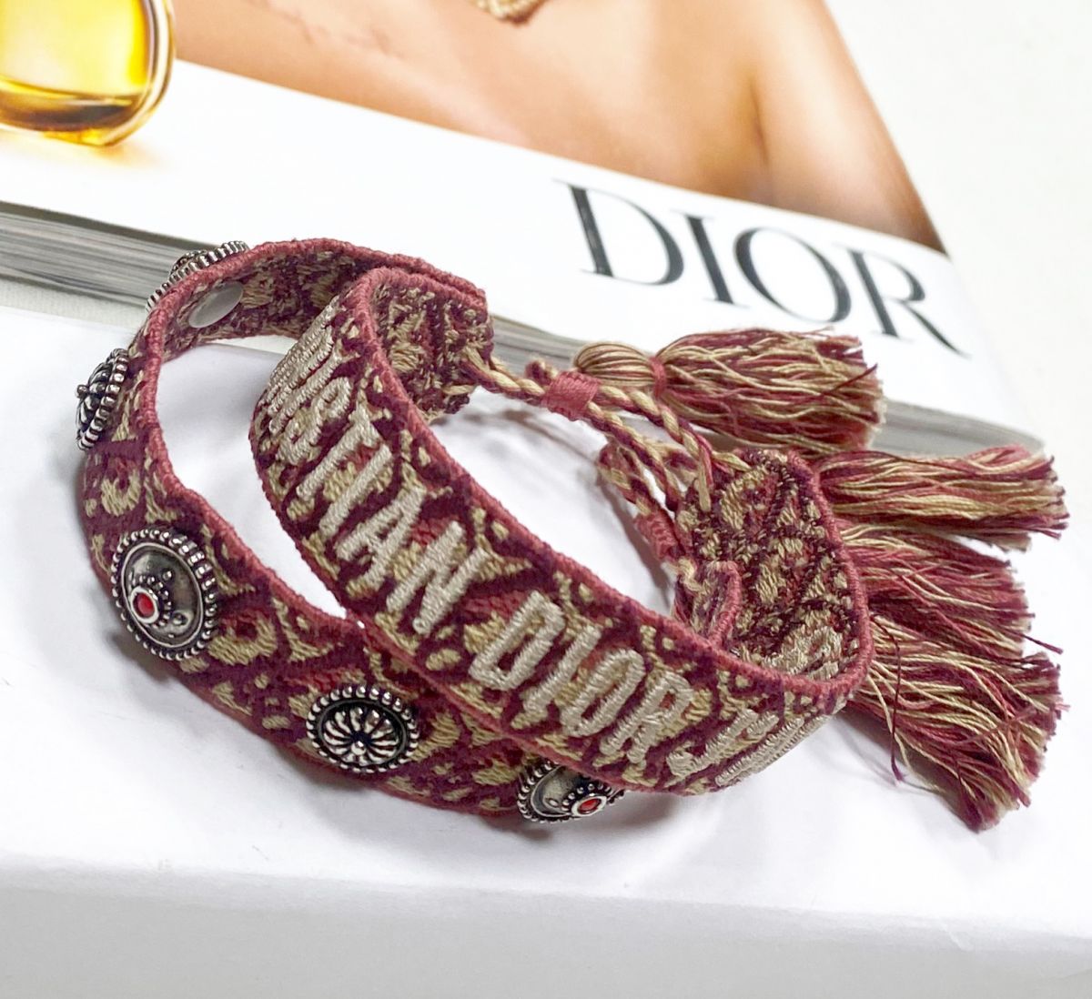 Браслет / двойной / Christian Dior цена 23 483 руб