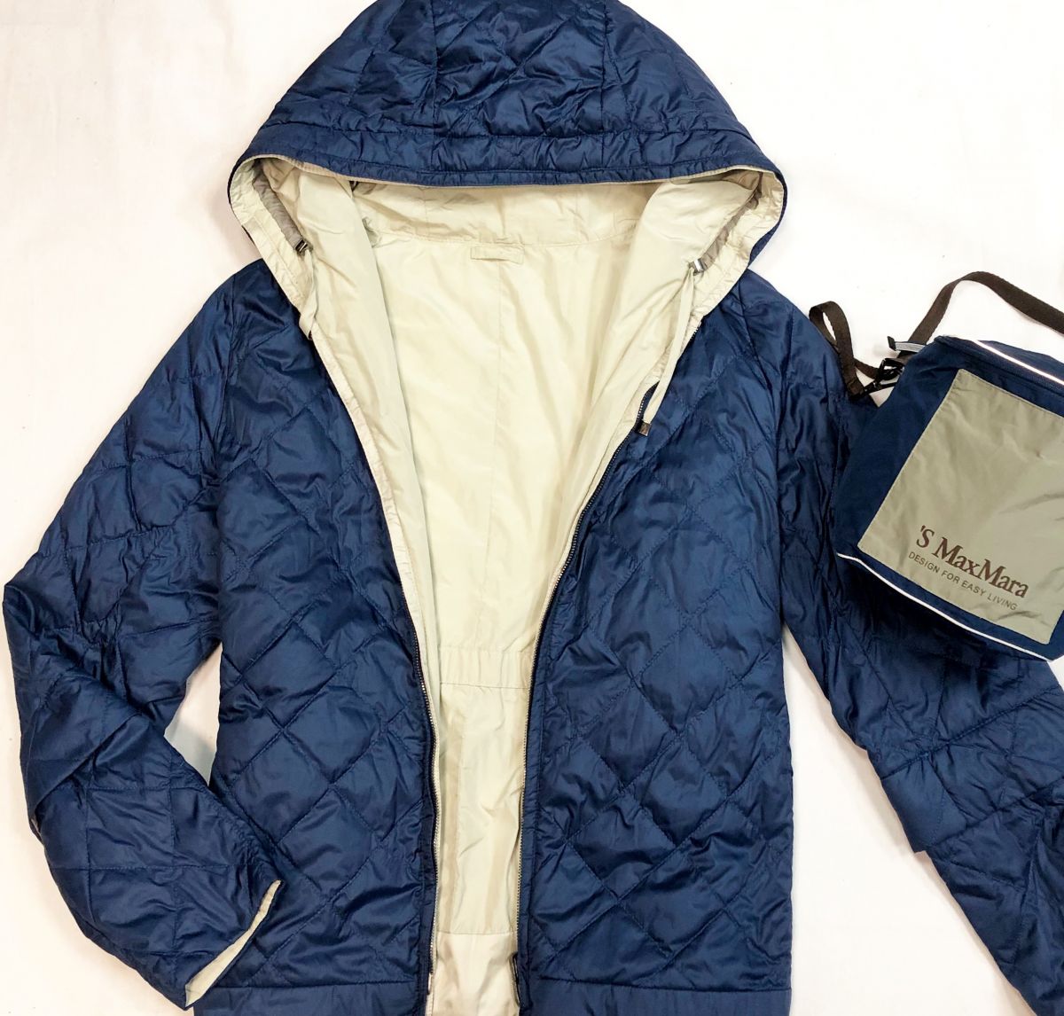 Куртка/двухсторонняя/ + Сумка Max Mara размер 44 цена 15 385 руб 