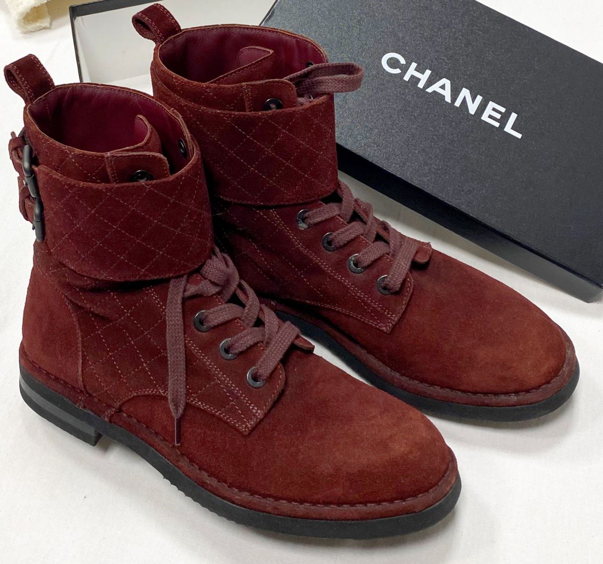Ботинки Chanel размер 40 цена 39 138 руб