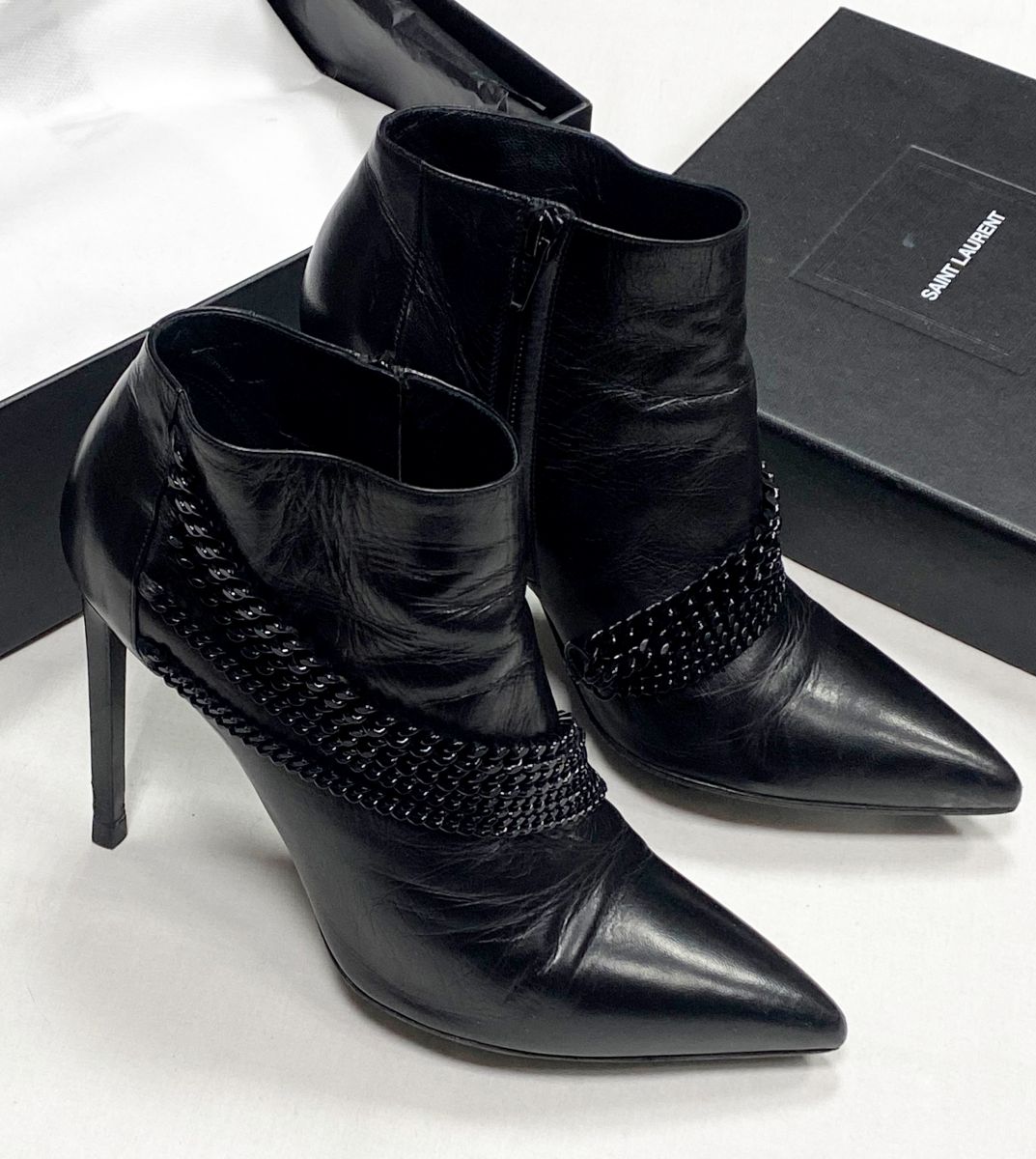 Ботильоны Saint Laurent размер 38 цена 15 655 руб 