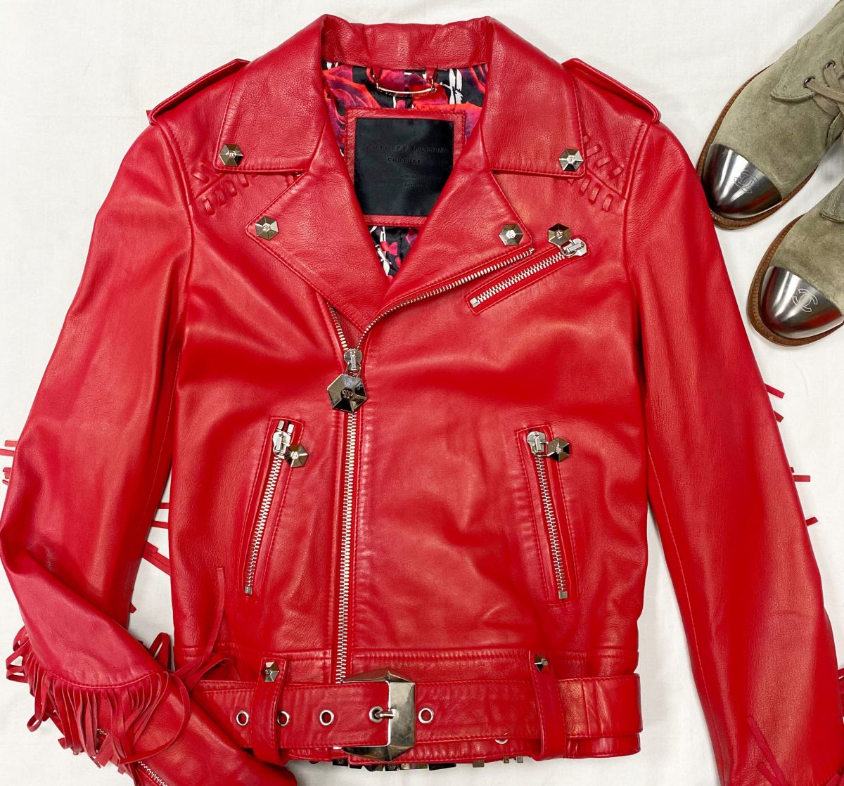 Куртка Philipp Plein размер S цена 30 770 руб 