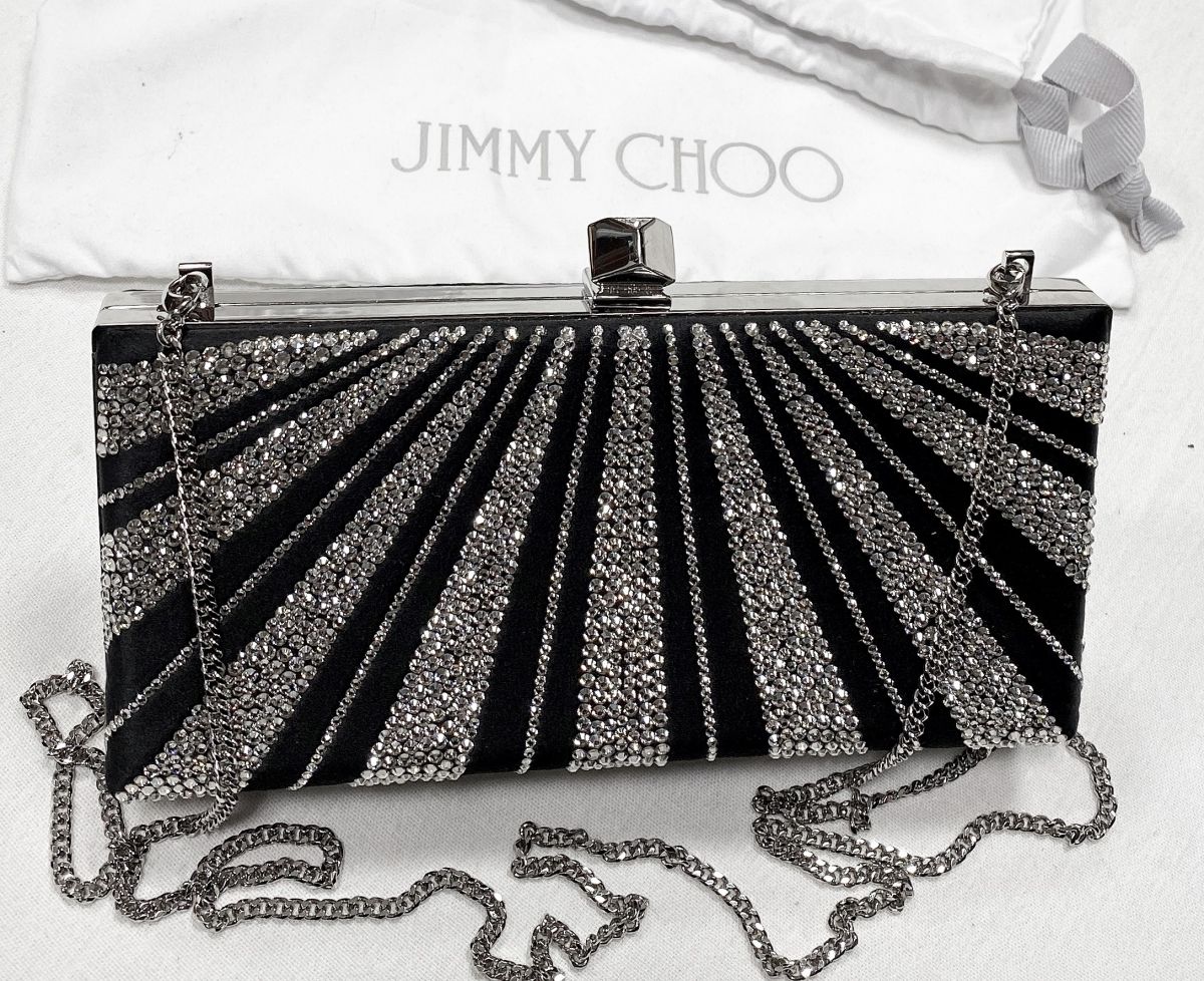 Клатч / камни / Jimmy Choo размер 20/10 цена 39 138 руб