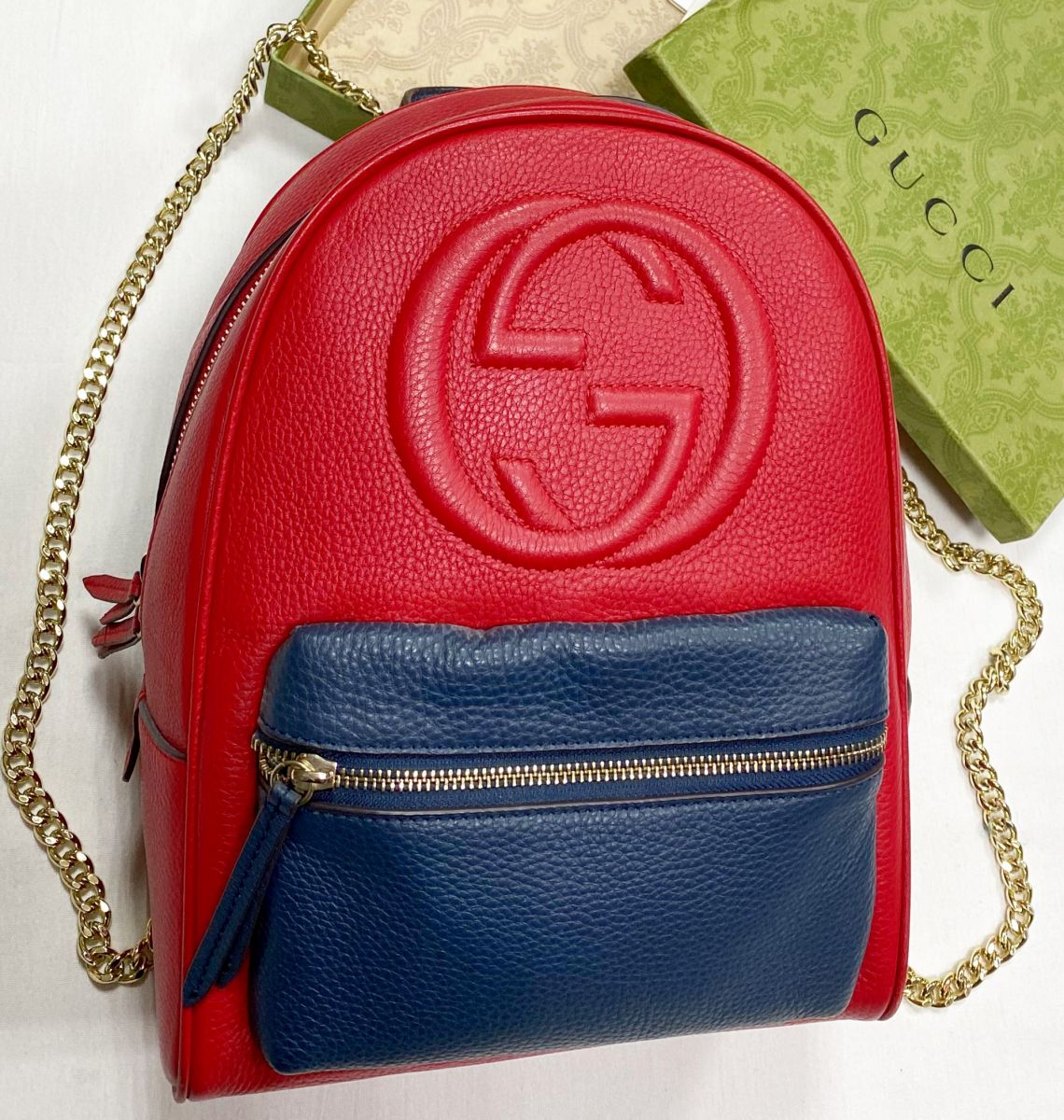 Рюкзак Gucci размер 25/30 цена 46 965 руб