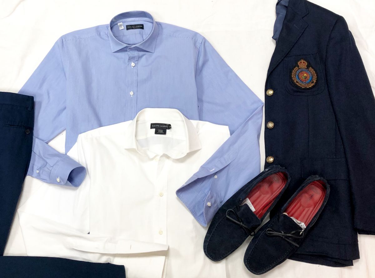 #Mechtamen
Пиджак Ralph Lauren размер XL цена 15 655 руб 
Рубашки RALPH LAUREN размер 15 цена 4 697 руб / 6 262 руб 
Брюки PATRIC HELMANN размер 52 цена 7 828 руб