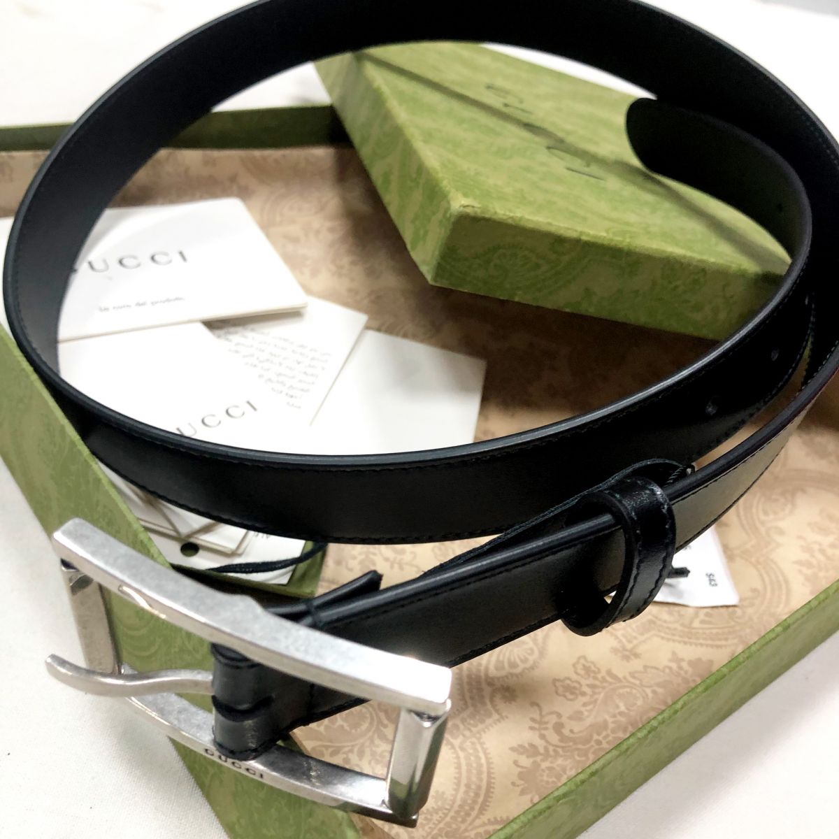 #Mechtamen
Ремень GUCCI размер 90/36 цена 9 393 руб /новый с биркой/