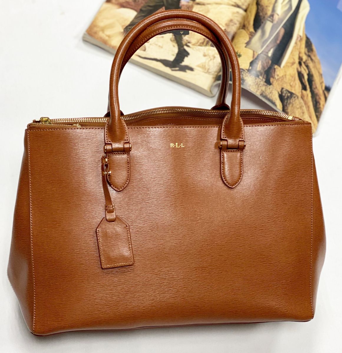 Сумка Ralph Lauren размер 36/26 цена 46 964 руб 