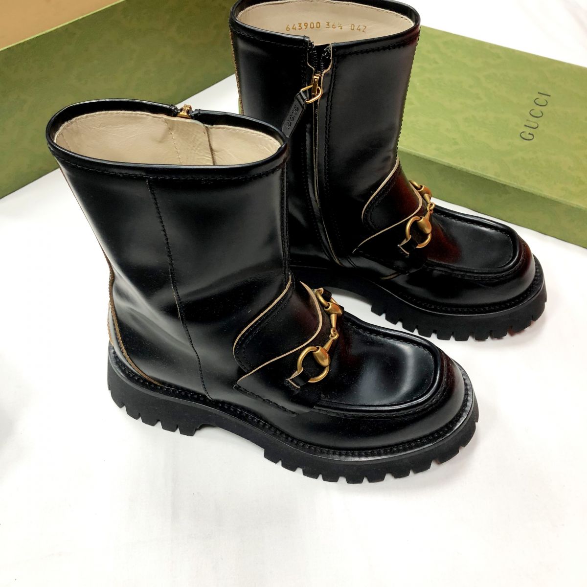 Ботинки GUCCI размер 36.1/2 цена 46 155 руб