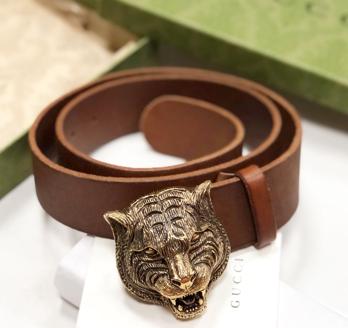 Ремень Gucci размер 85/34 цена 23 483 руб 