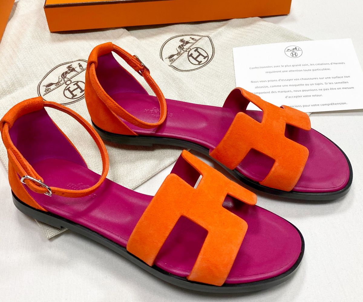 Босоножки Hermès размер 39 цена 93 930 руб / новые / упаковка /