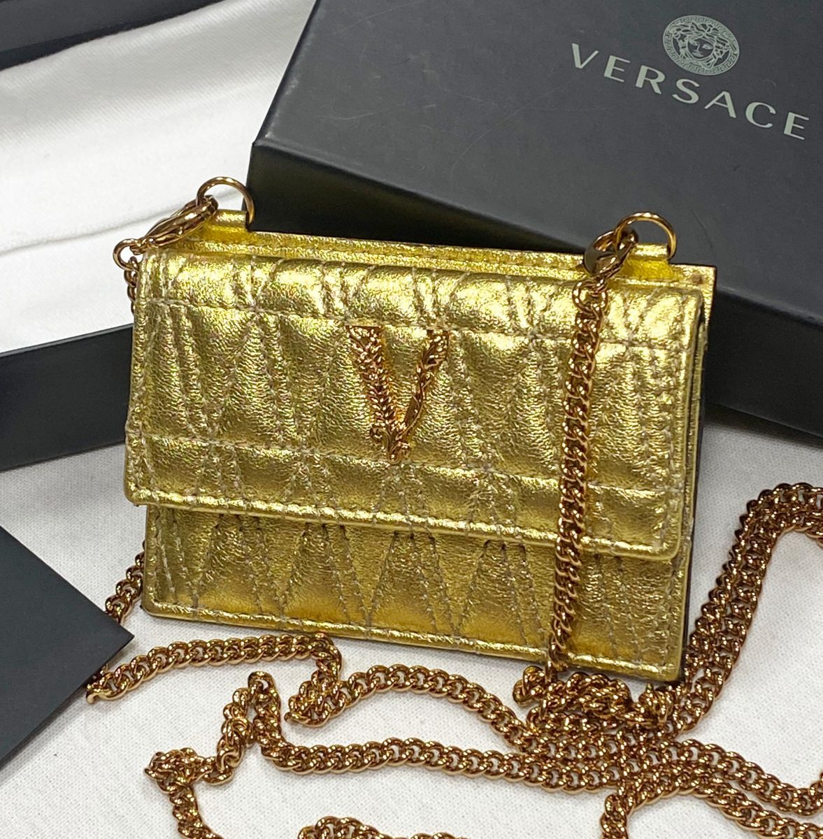 Визитница Versace цена 39 138 руб/ в коробке/ 