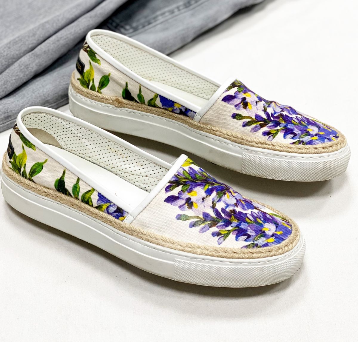 Эспадрильи  Dolce Gabbana размер 39 цена 10 959 руб