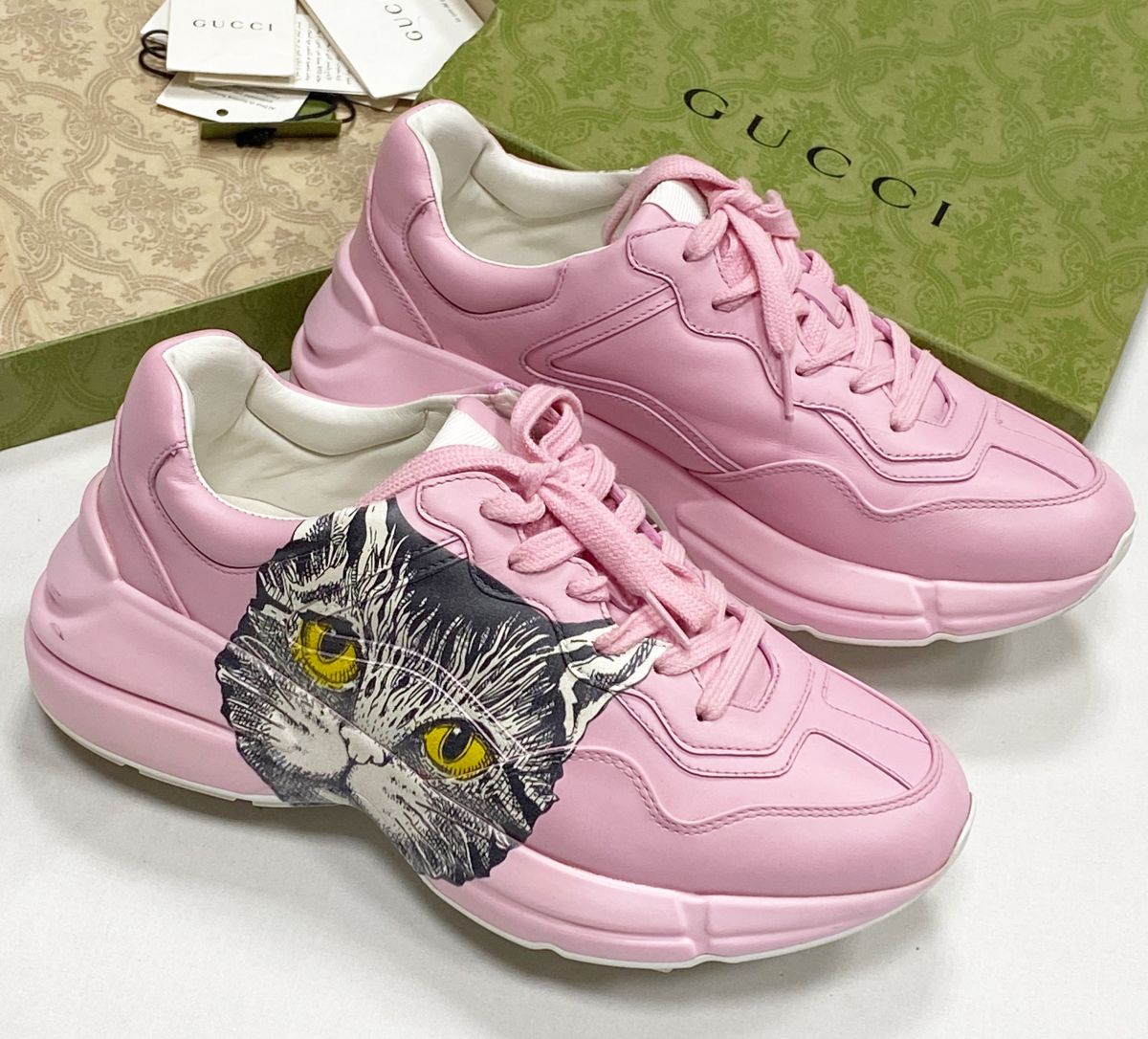 Кроссовки Gucci размер 38 цена 39 138 руб