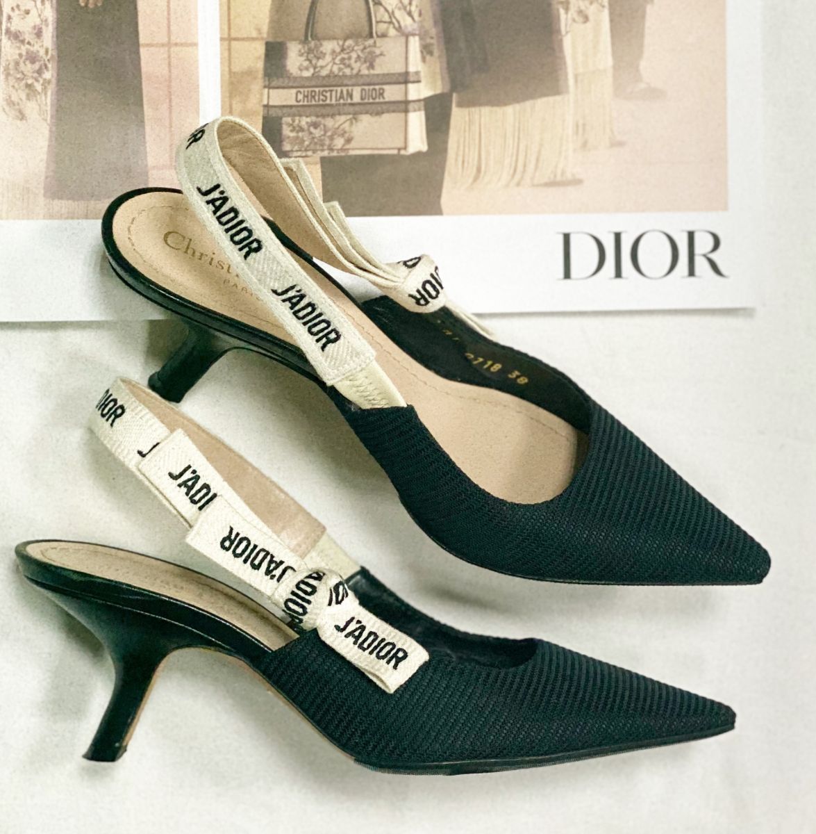 Босоножки Christian Dior размер 38 цена 39 138 руб