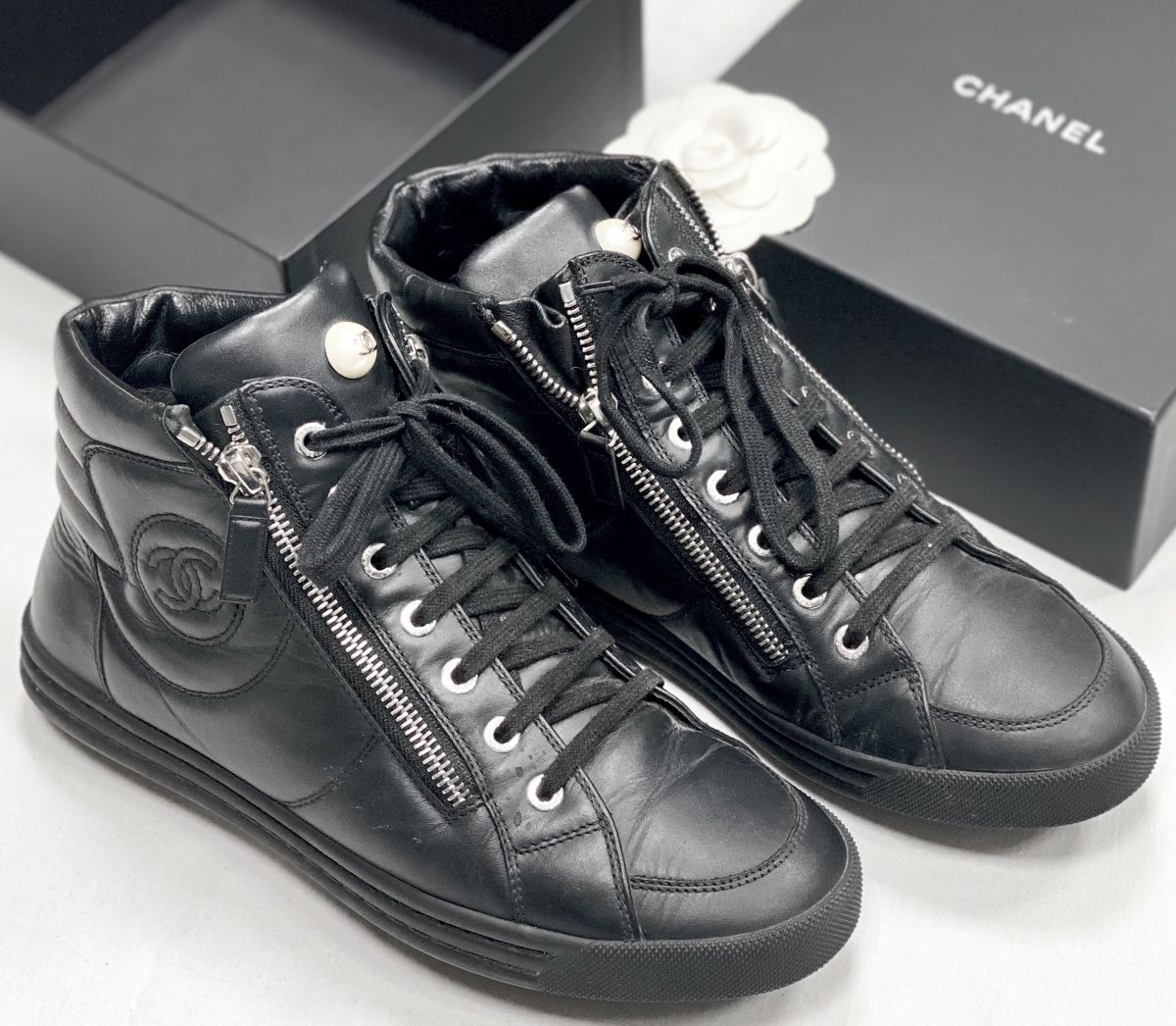 Кеды Chanel размер 38 цена 15 655 руб 