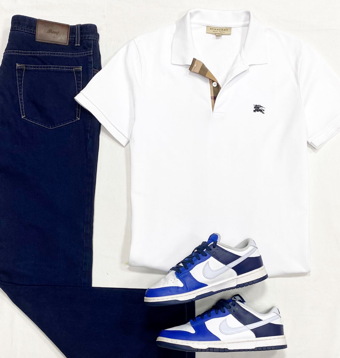 #mechtamen Поло Burberry размер M цена 4 697 рубДжинсы Brioni размер 50 цена 15 655 рубКеды Nike размер 41 цена 7 828 руб