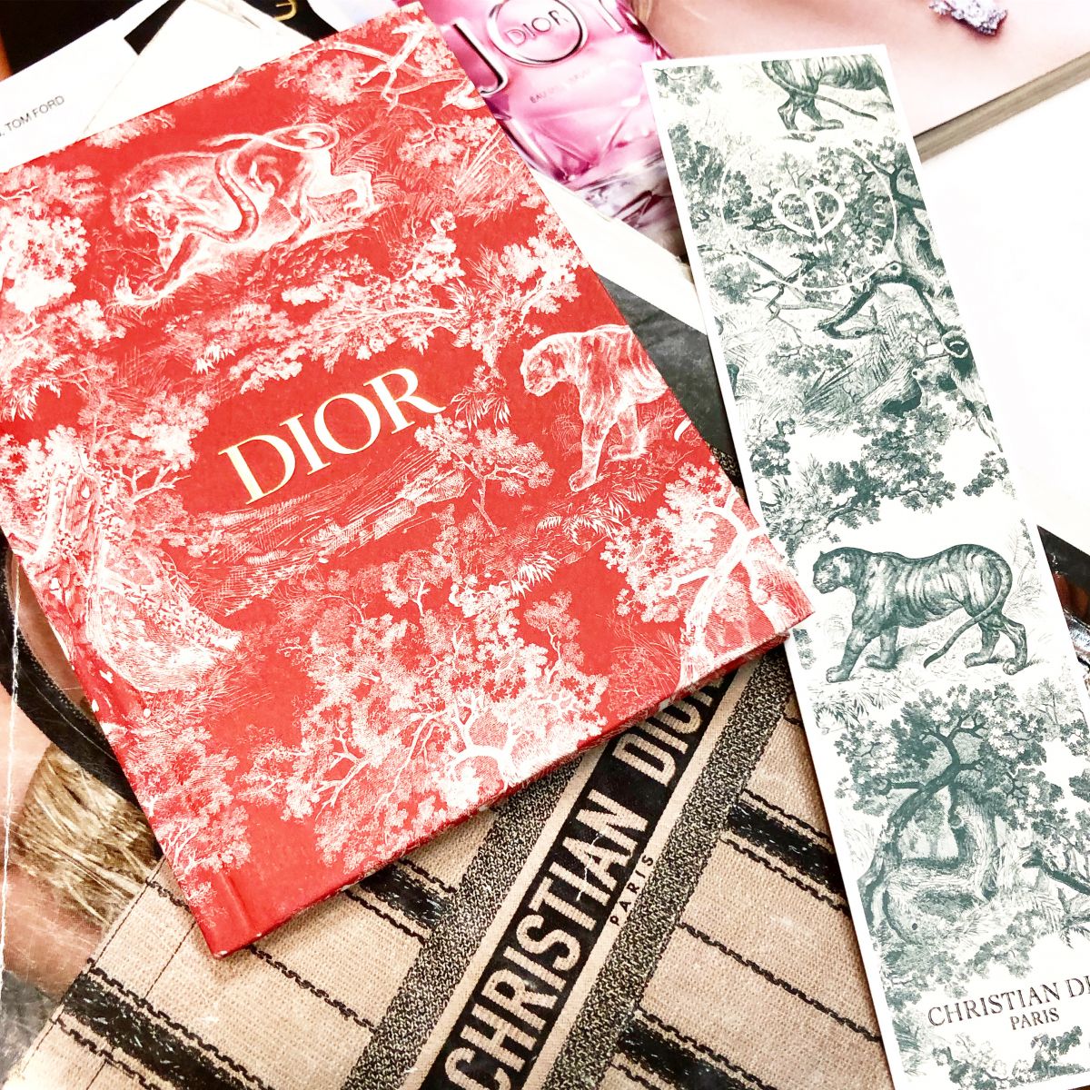 Блокнот CHRISTIAN DIOR цена 2 308 руб Закладка CHRISTIAN DIOR цена 154 руб