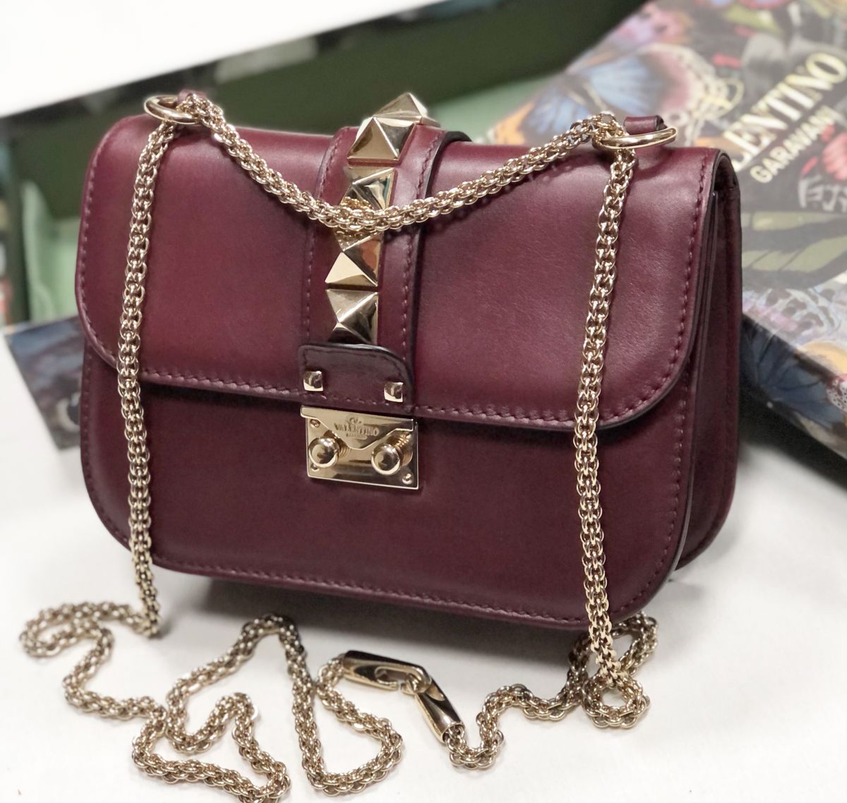 Сумка Valentino размер 21/15 цена 38 463 руб