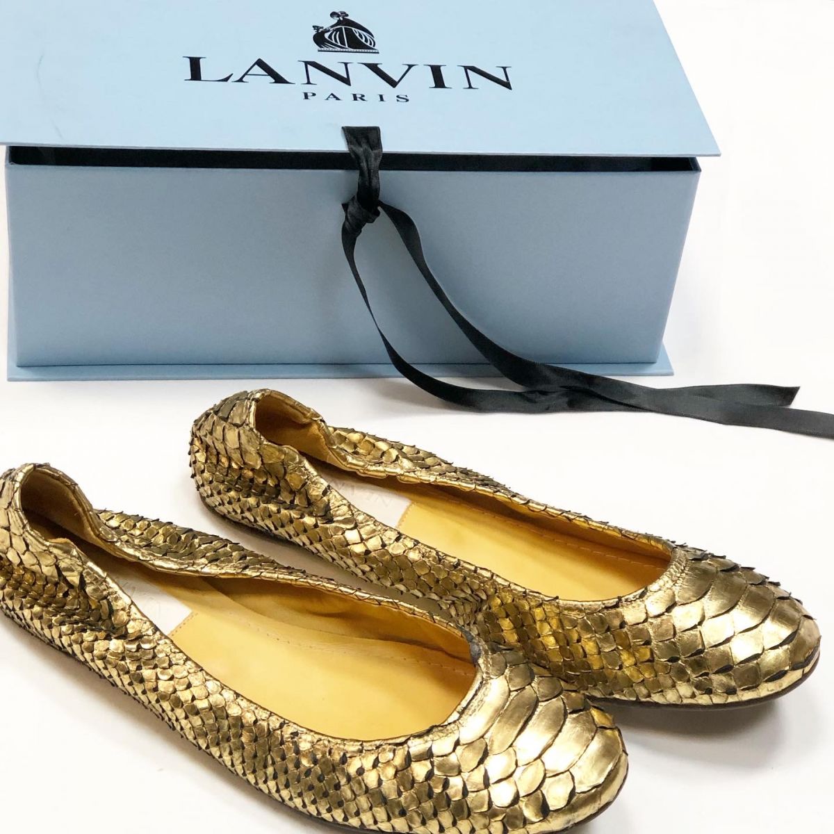 Балетки Lanvin размер 39.5 цена 9 231 руб 