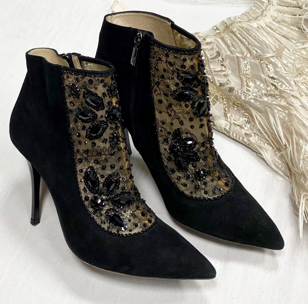 Ботильоны Rene Caovilla размер 41 цена 23 483 руб