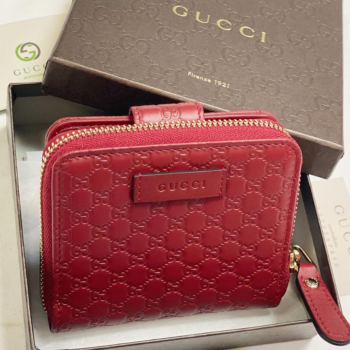 Кошелёк Gucci цена 18 463 руб / новый с ценником / упаковка / 