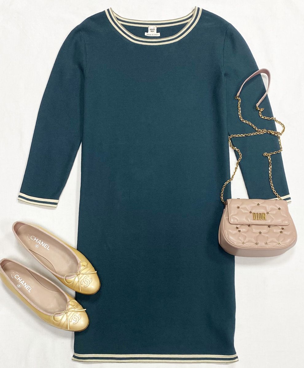 Платье Hermes размер 36 цена 18 786 руб
Балетки Chanel размер 37.5 цена 15 655 руб
Сумочка Christian Dior 