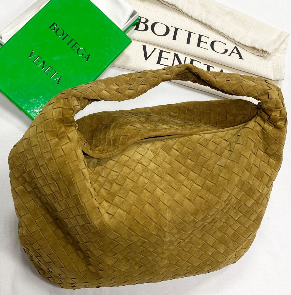 Сумка / замша / Bottega Veneta размер 50/40 цена 313 100 руб