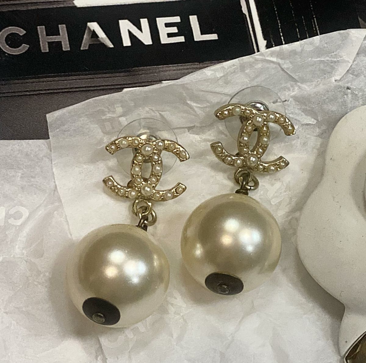 Серьги Chanel цена 30 770 руб