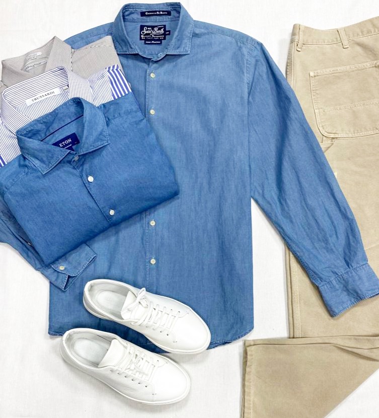 #mechtamen Рубашки Saint Barth/ Salvatore Ferragamo/ Trussardi/ Eton размер 3XL/ 17/43/ XXXL/L цена от 4 697 руб до 7 828 руб
Джинсы Carhartt размер 32/36 цена 6 262 руб
Кеды Blue Baret размер 43 цена 6 262 руб