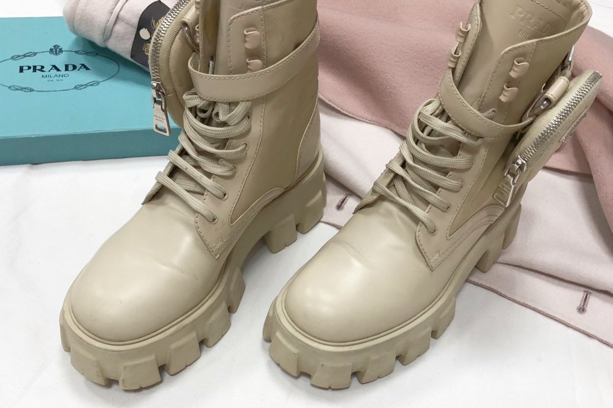 Ботинки PRADA размер 38 цена 54 794