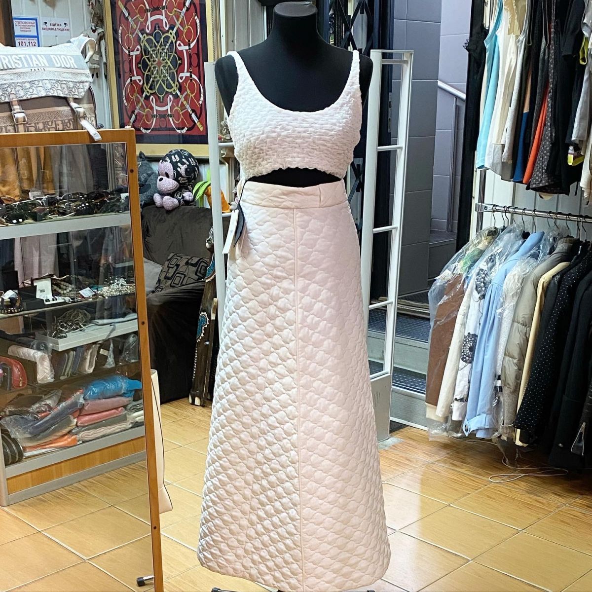 Костюм Топ+Юбка Fendi размер 44 цена 23 078 руб 