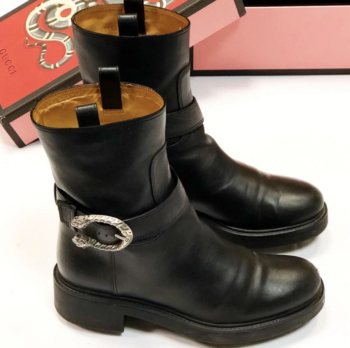 Ботинки Gucci размер 38.5 цена 13 847 руб