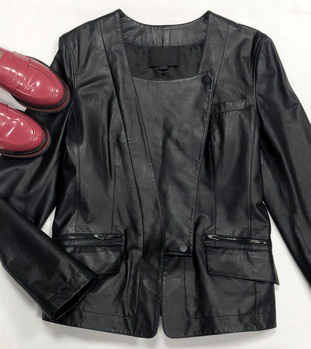 Куртка/ кожа/ Alexander Wang размер 6 цена 39 138 руб