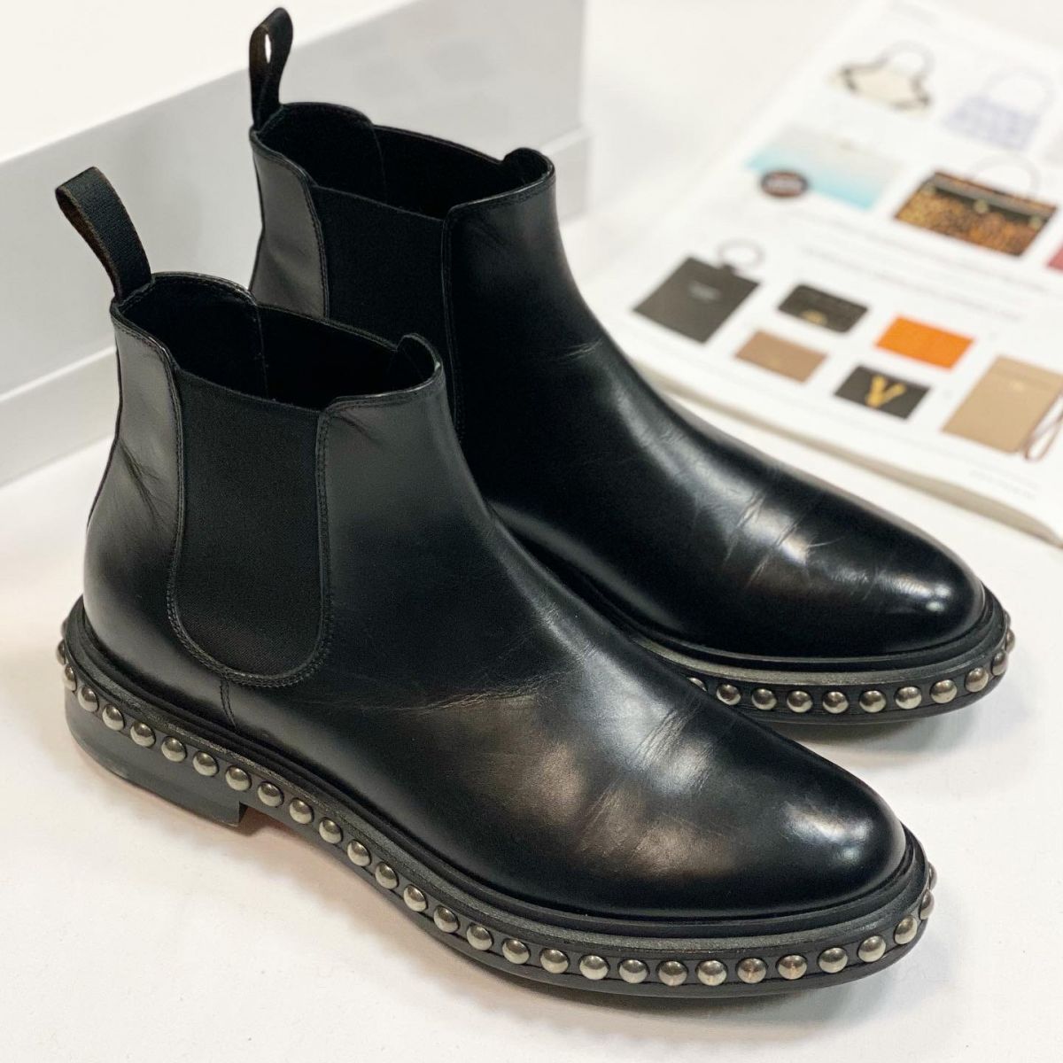 Ботинки Santoni размер 39 цена 27 693 руб 