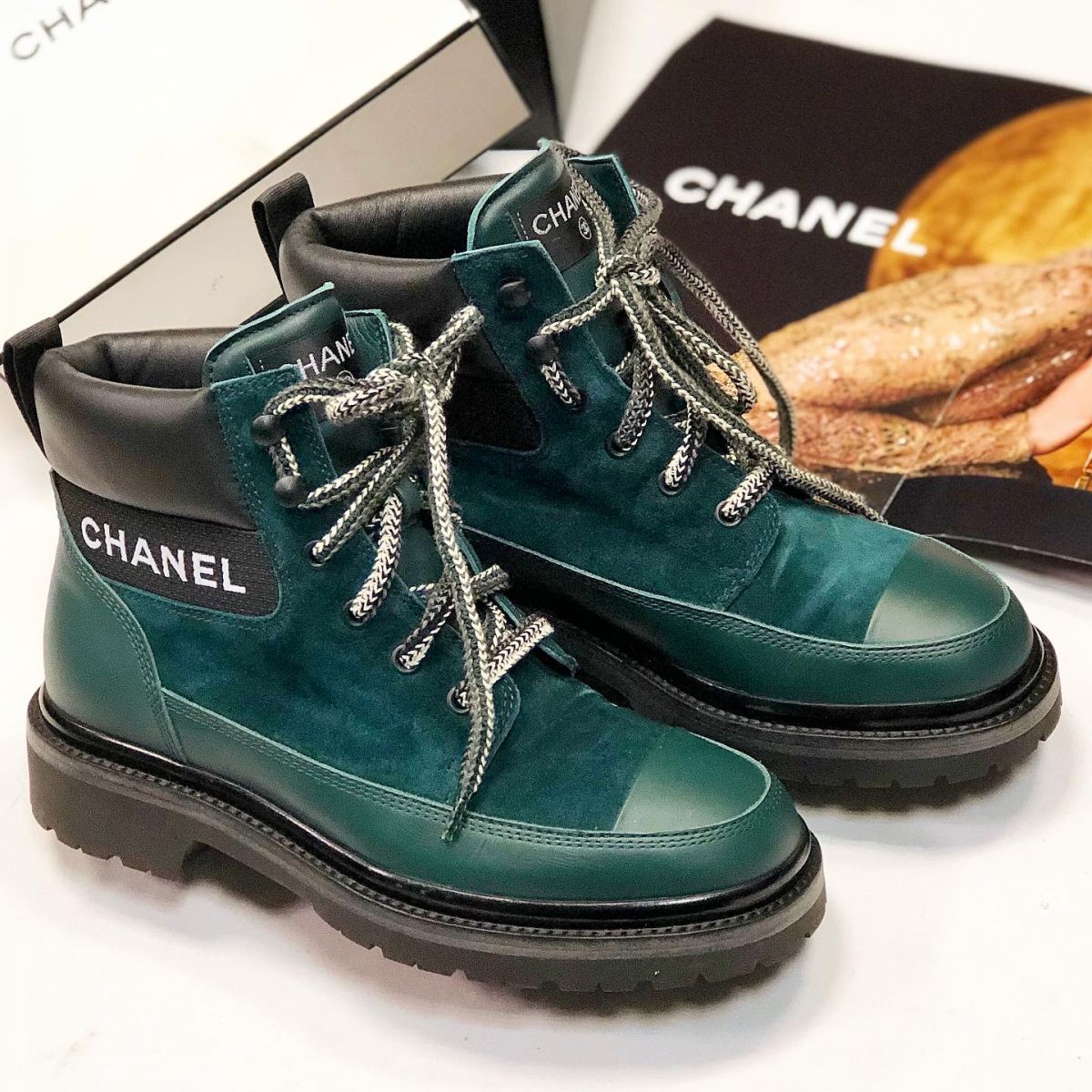 Ботинки Chanel  размер 38.5 цена 46 155 руб