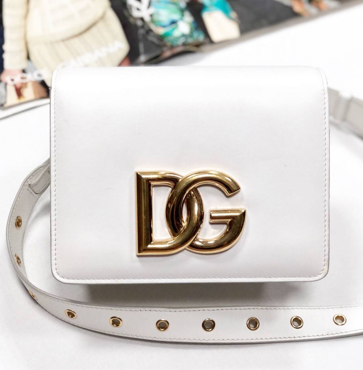Сумка Dolce Gabbana размер 18/13 цена 46 965 руб 