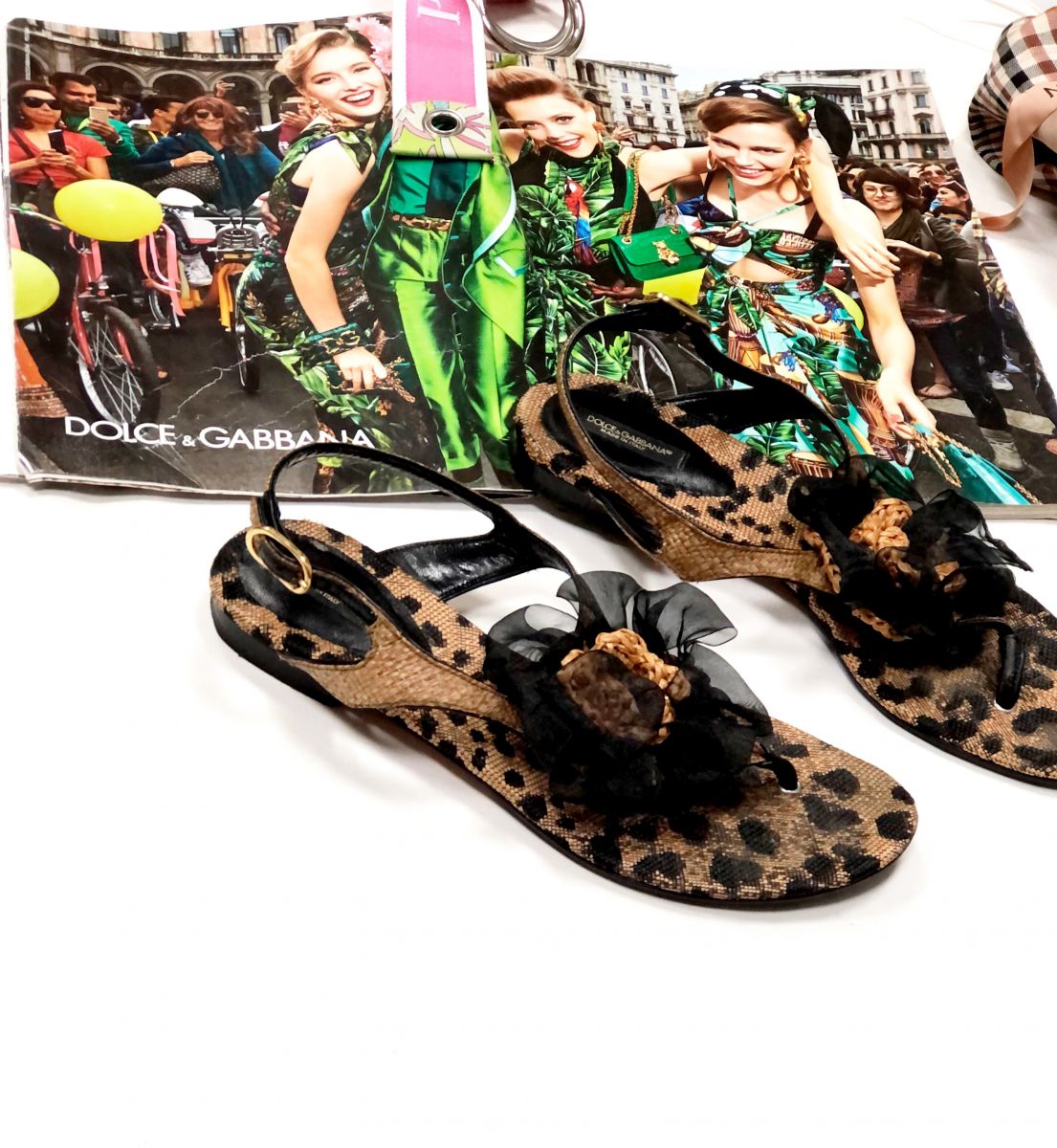Сабо DOLCE GABBANA 38.1/2 цена 7828 руб