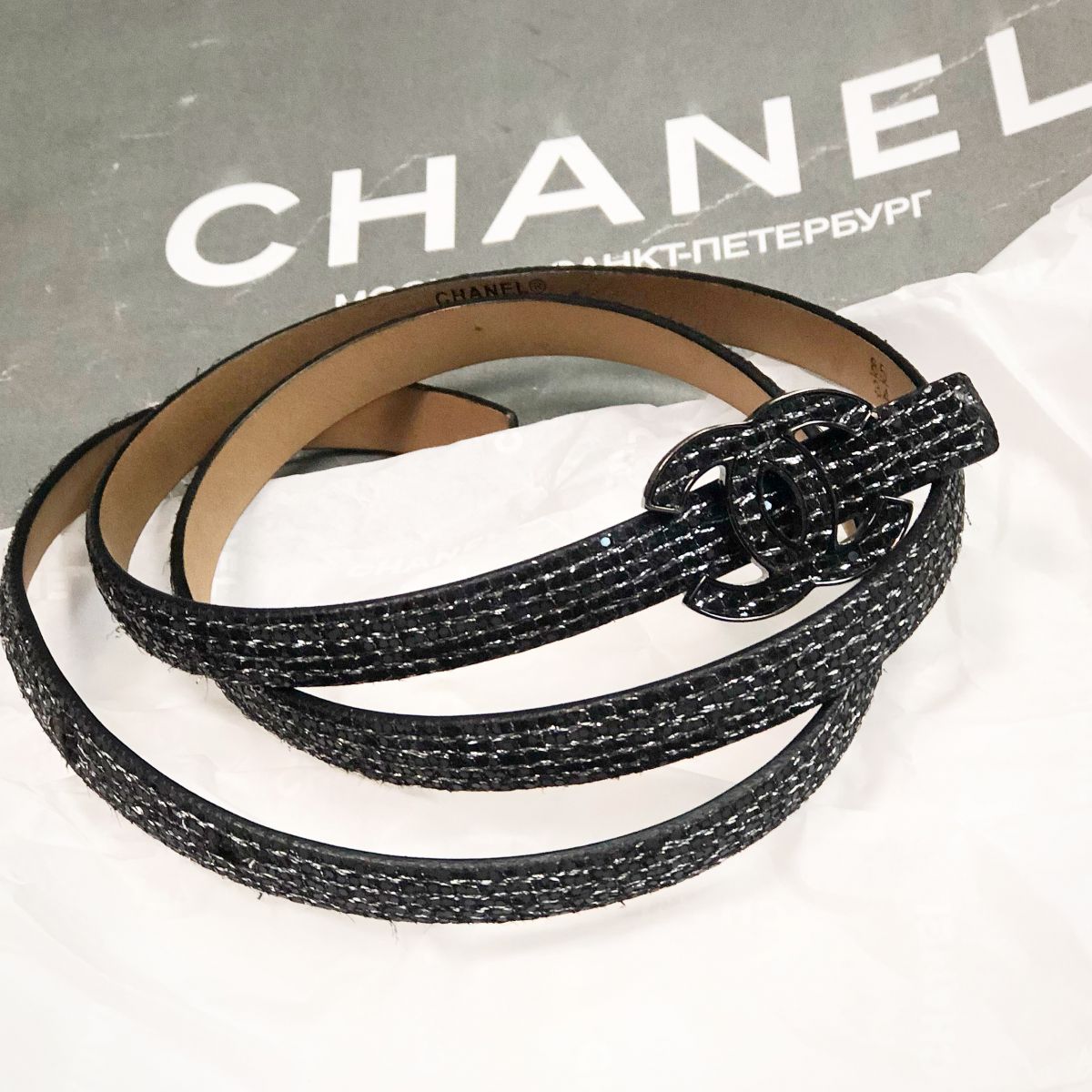 Ремень Chanel  размер 85/34 цена 12 308 руб