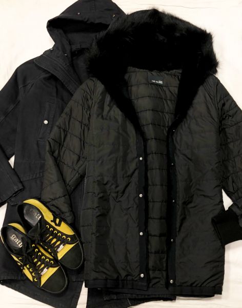 Парка /съемный мех / YVES Salomon 