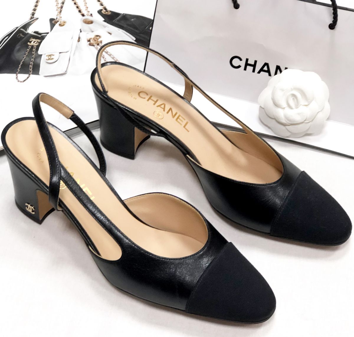 Туфли Chanel размер 39.5 цена 78 275 руб