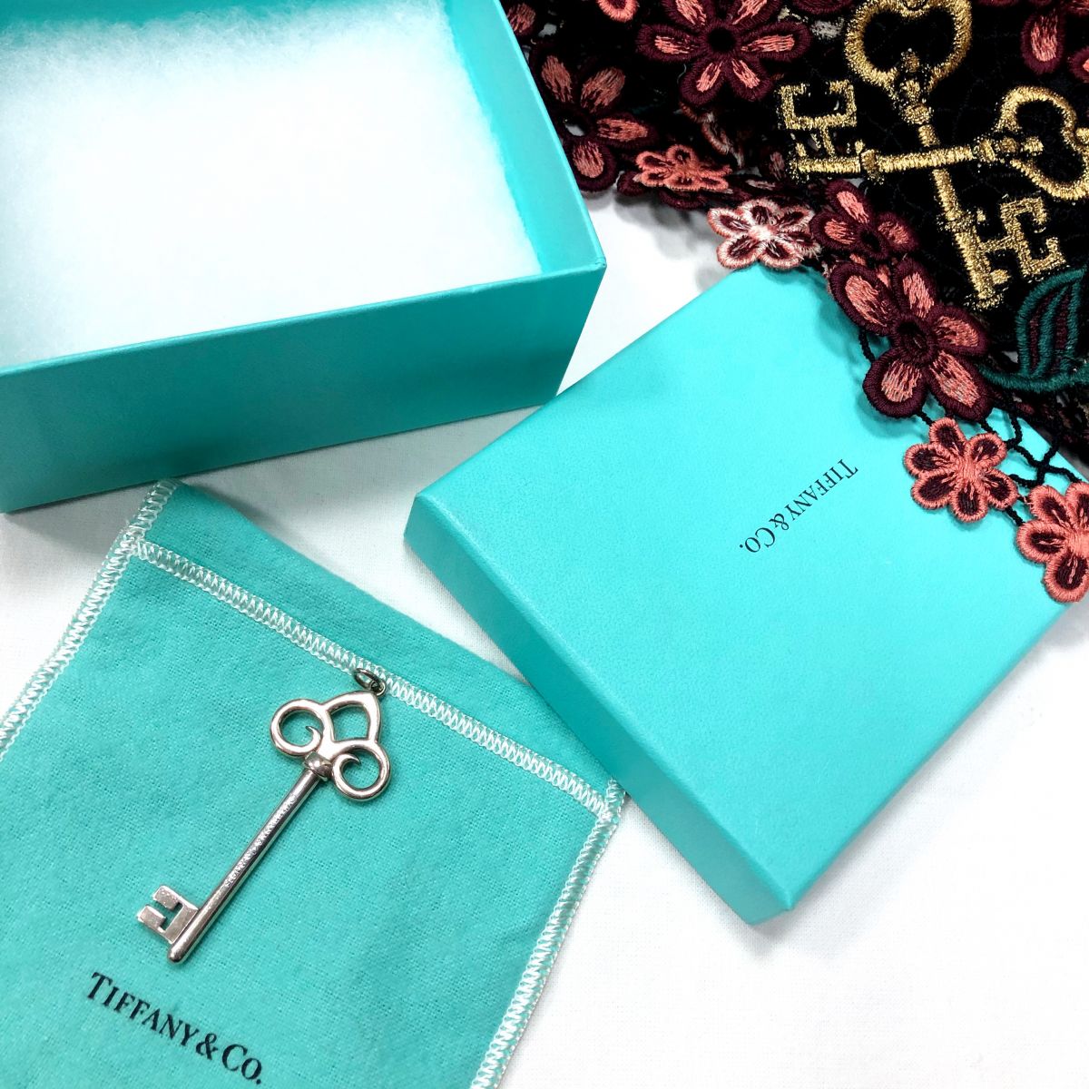 Подвеска ключик TIFFANY &amp; Co цена 14 090 руб /в коробке/
