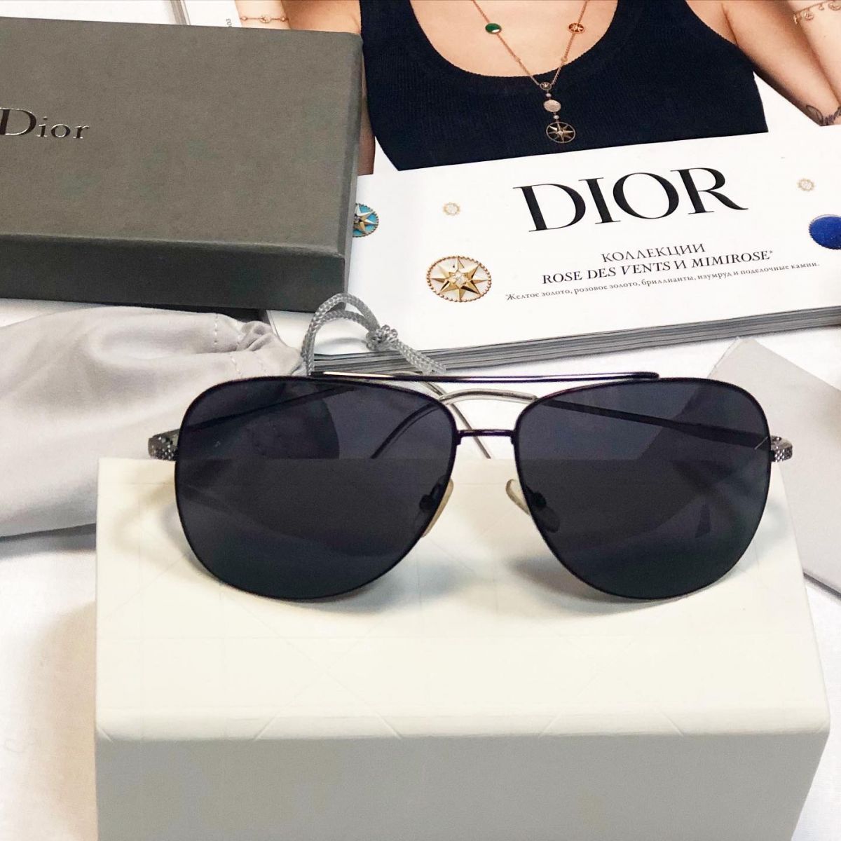 Очки Christian Dior  цена 15 385 руб /в коробке/